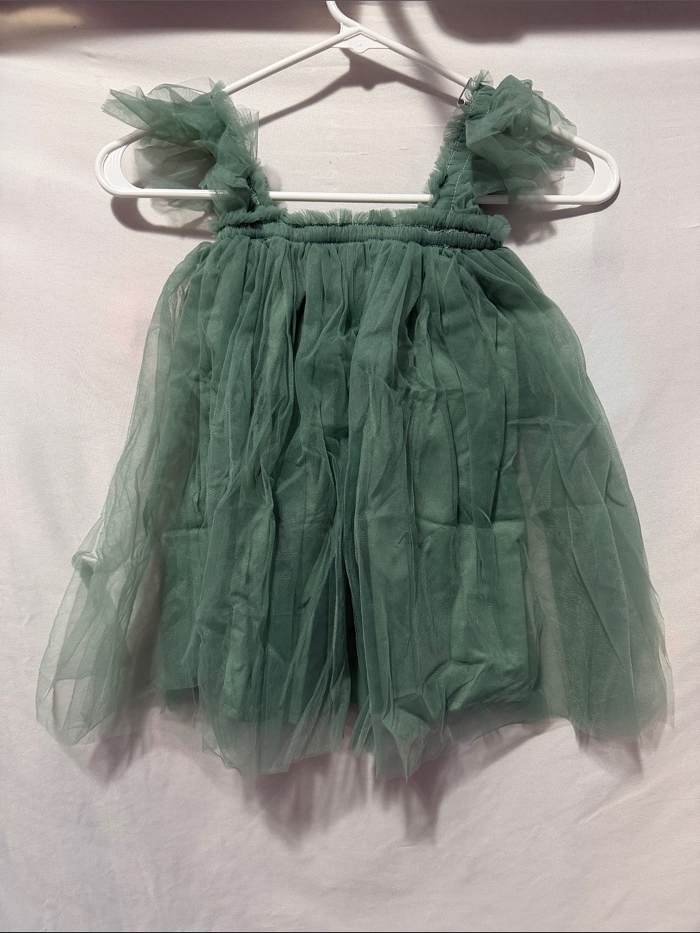 TOGA Girls' Sage Green Tulle Party Dress XS17
